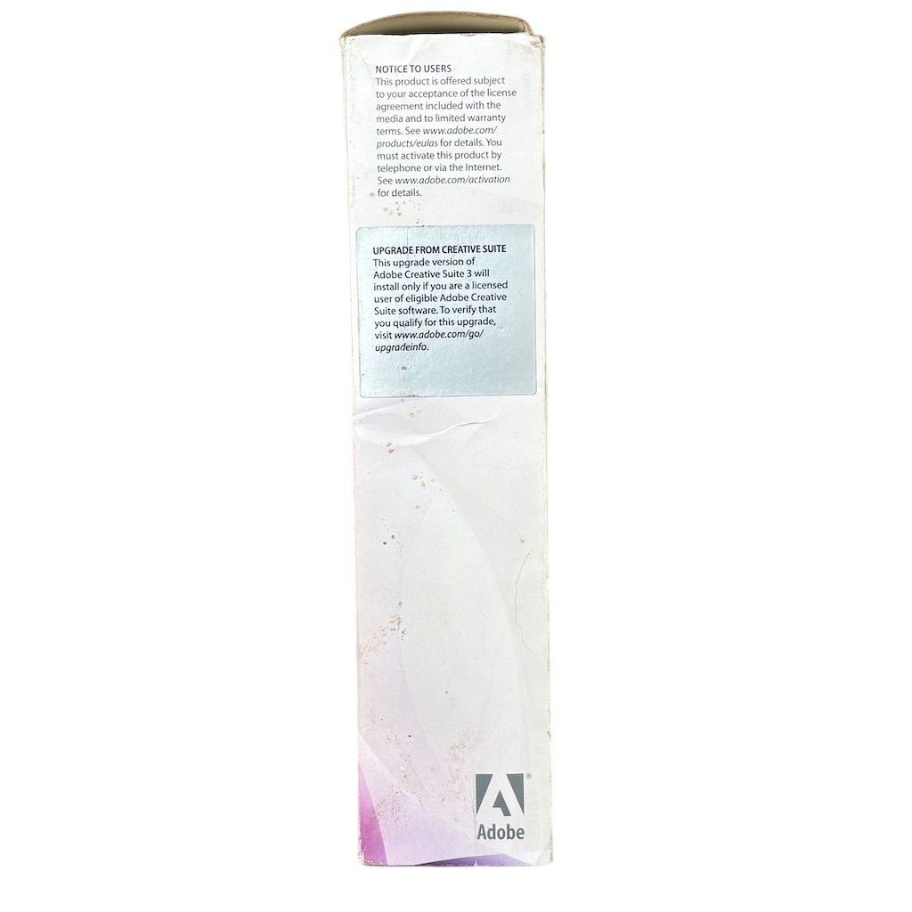 Adobe Creative Suite 3 Design Standard for Mac OS Software Suite
