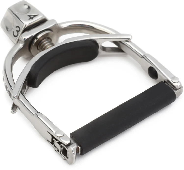 Shubb F5 FineTune Yoke Capo for Banjos and Mandolins - Stainless Steel