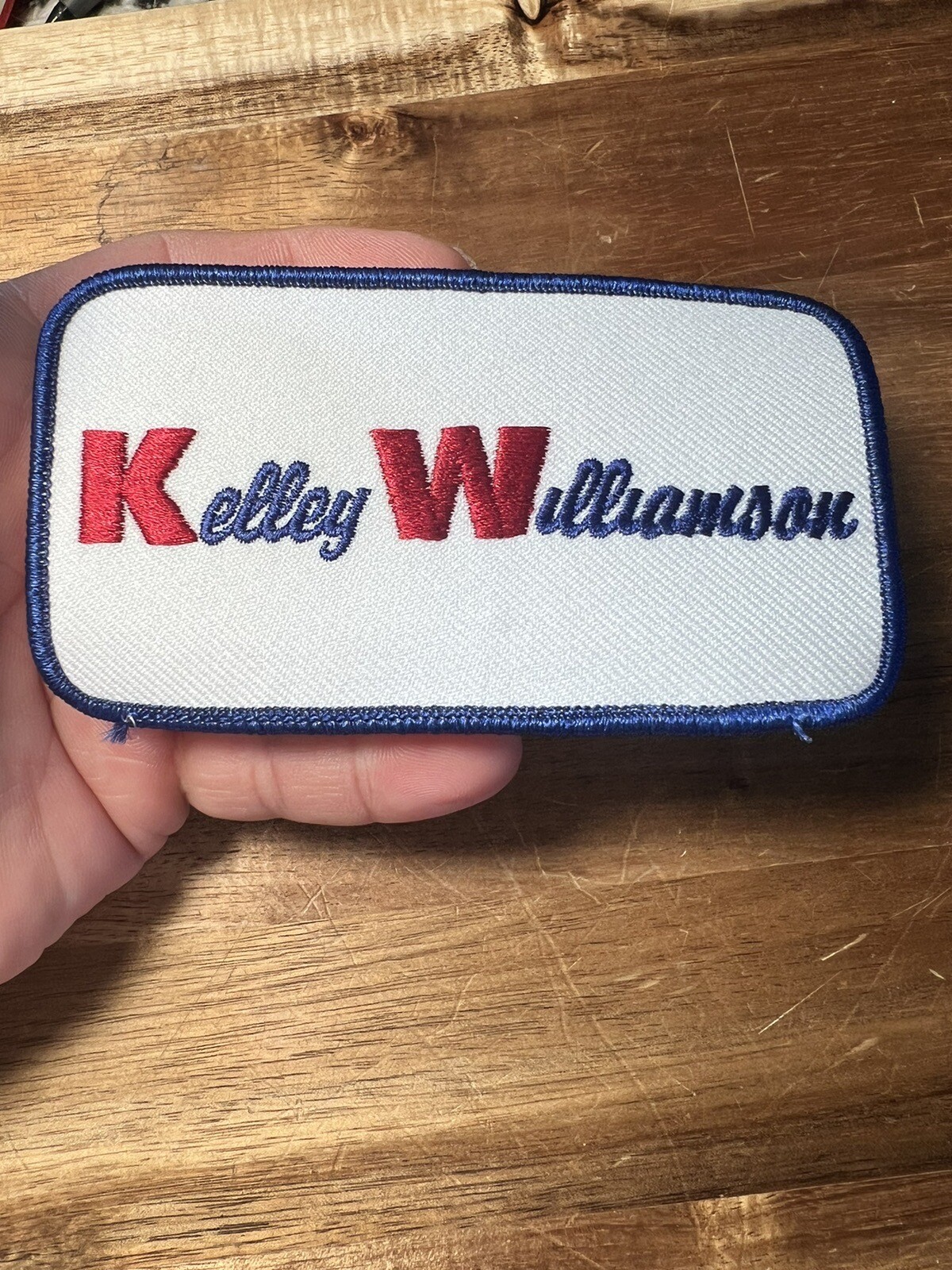 KW COMPANY KELLY WILLIAMSON Oils Lubricants Fuels Advertising Patch