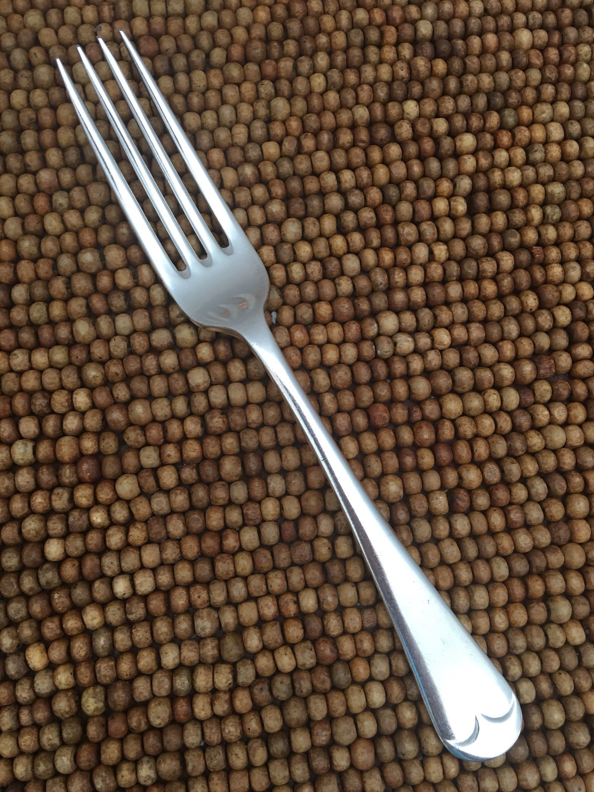 K&D Ker & Dempster Scotland EPNS 1 Silverplate Tipped End DINNER FORK 7 5/8"