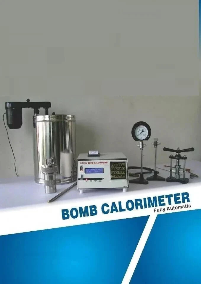Laboratory Bomb Calorimeter Apparatus with free expedite shipping