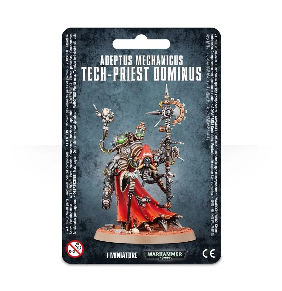 Warhammer 40K Adeptus Mechanicus - Tech-Priest Dominus NIB