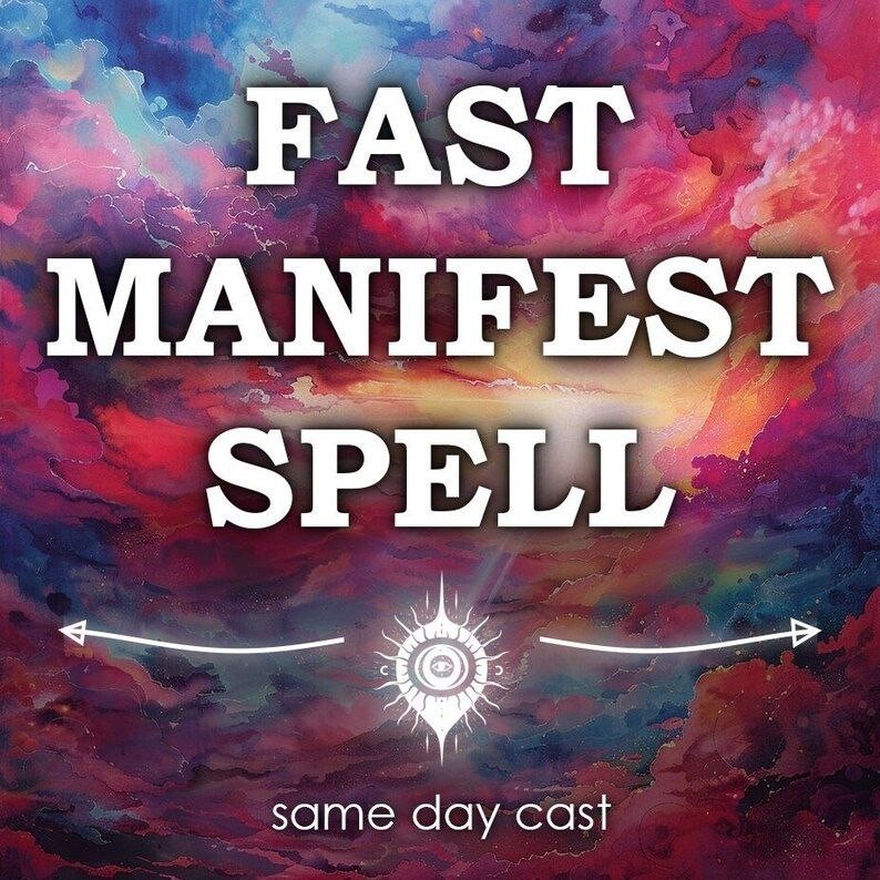 Fast Manifest Anything Spell - Rapid Law of Attraction Activation for Money, Lov