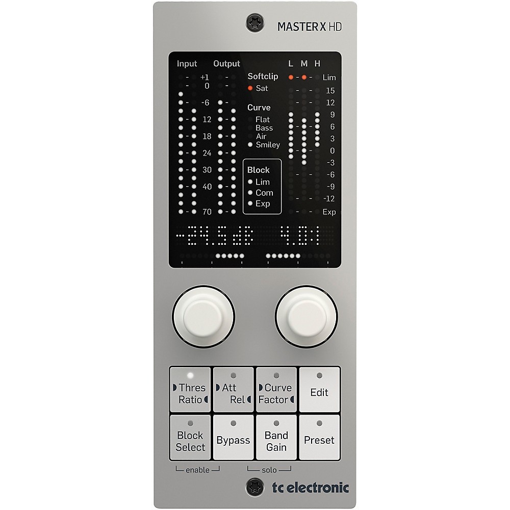 TC Electronic MASTER X HD-DT Multiband Dynamics Processor Plug-in
