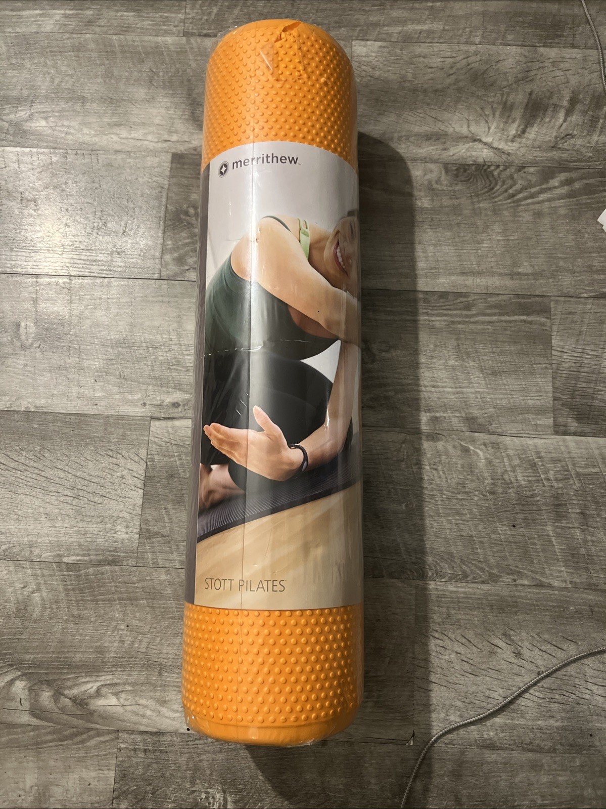 Pilates Roller 24" by 6" Merrithew Stott NonSlip Brand New Orange