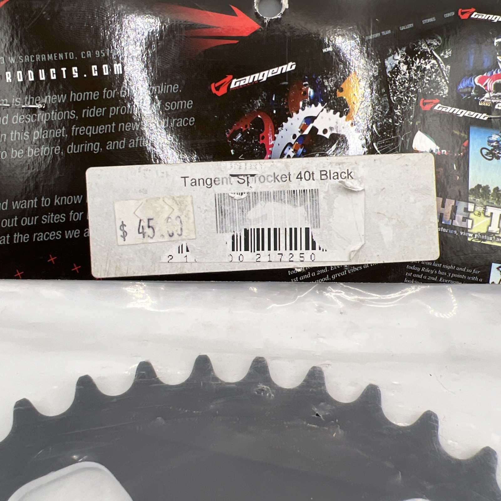 Tangent 40T Chainring Black