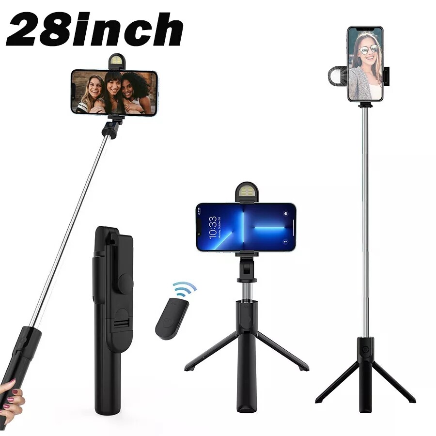 40 '' Bluetooth+tripod retractable phone compact selfie stick