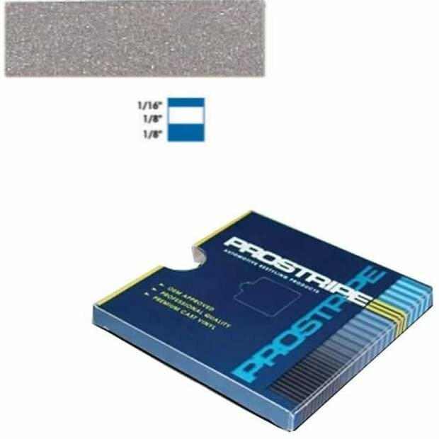 Prostripe R420126 Striping Tape 1/16x1/8x1/8 in x 150 ft Champaign Mist Metallic