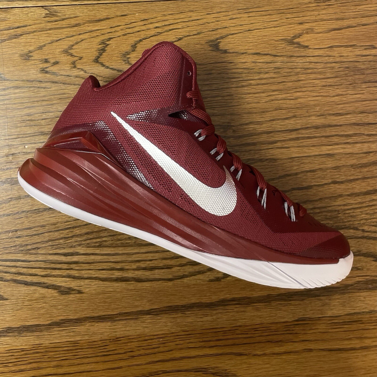 Nike Hyperdunk Lunarlon 2014 Basketball Shoes Size 15 Burgundy NEW 685777-602