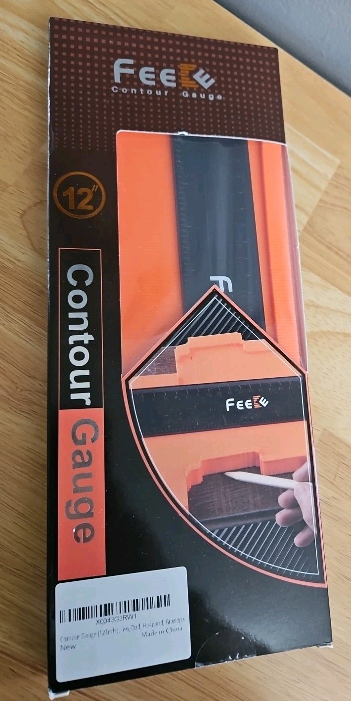Contour Gauge (12 Inch) with Lock Profile Tool, Fathers Day Gifts Men NEW