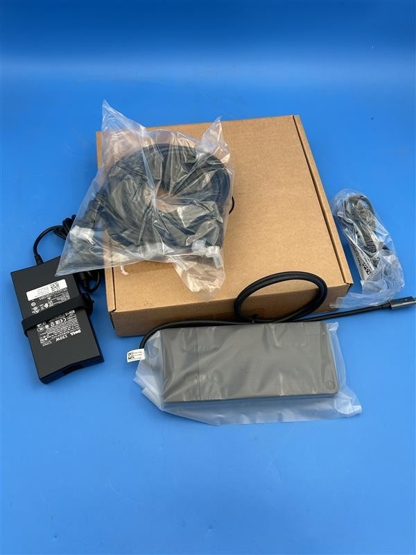 Dell WD19S 130W USB-C Docking Station HDMI DP Bundle w/ Cables 90W PD Used