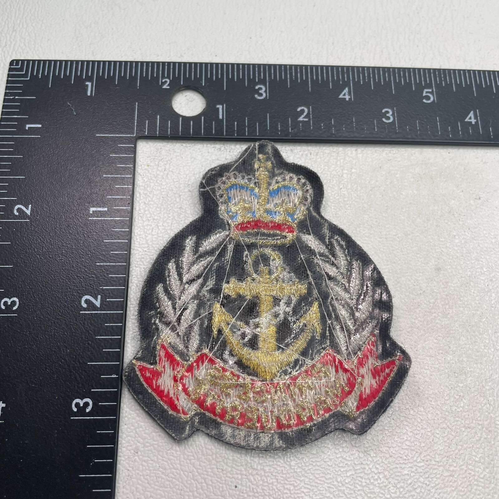 Royal Navy PRINCESS MARGUERITE Ship Patch 28MZ