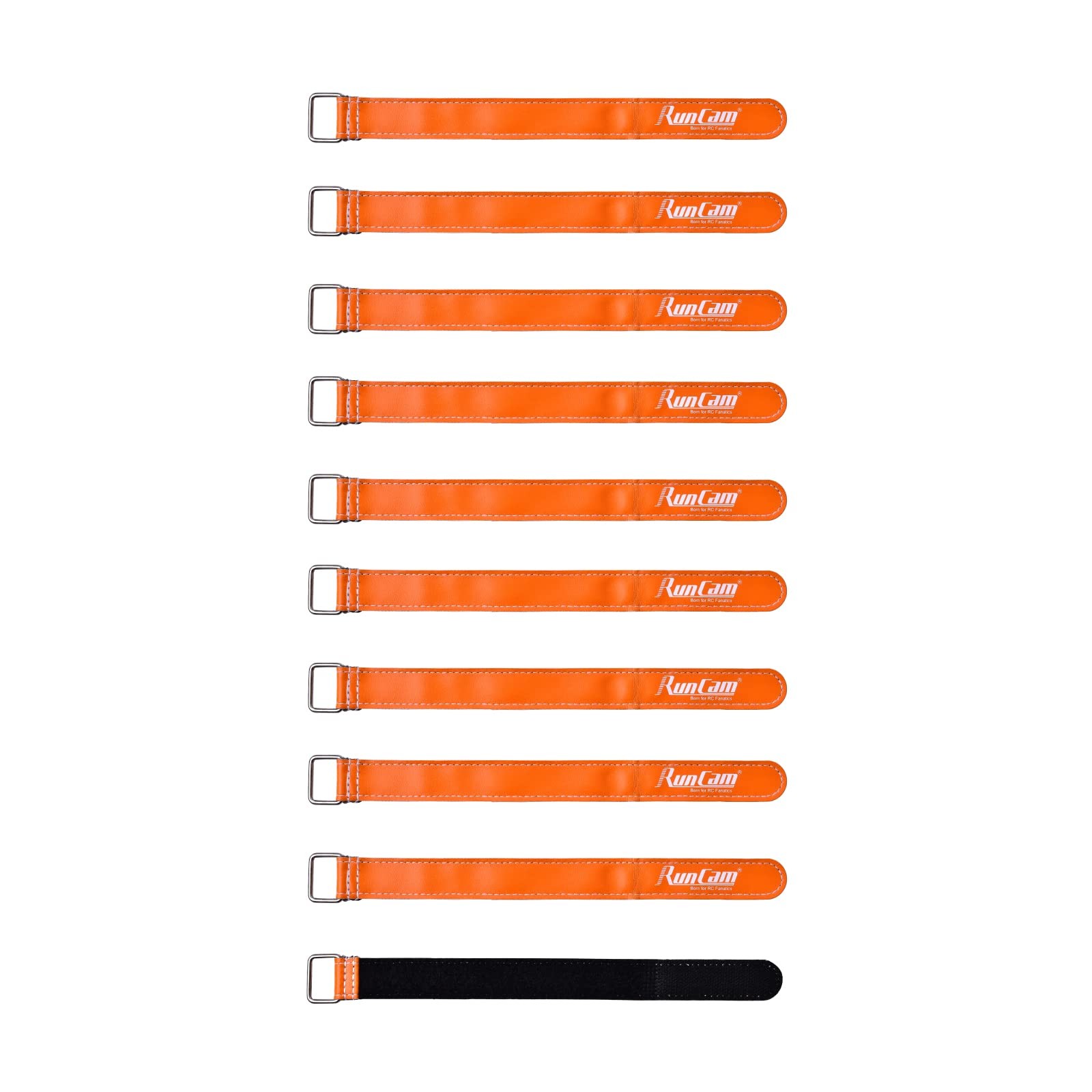 RC Battery Straps 10pcs FPV Batteries Strap 20x220mm Tie Down Rubberized Stra...