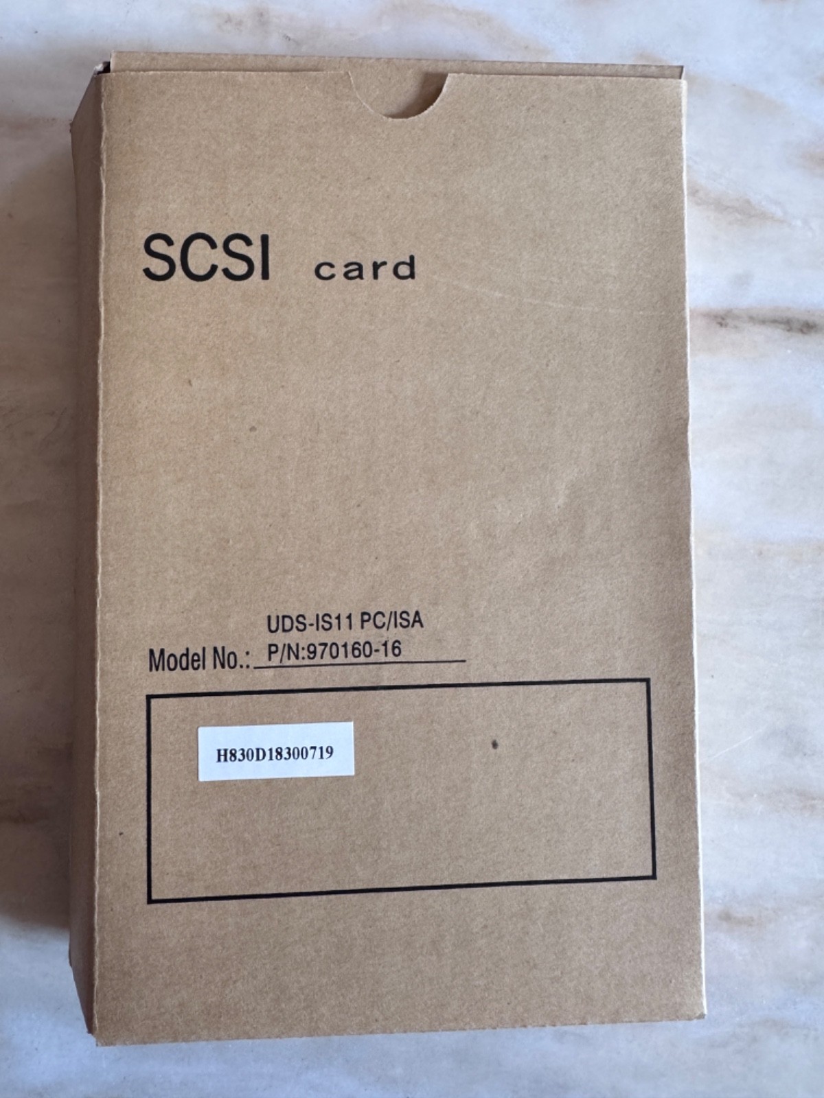 Vintage SCSI Card UDS-IS11 PC/ISA  P/N 970160-16