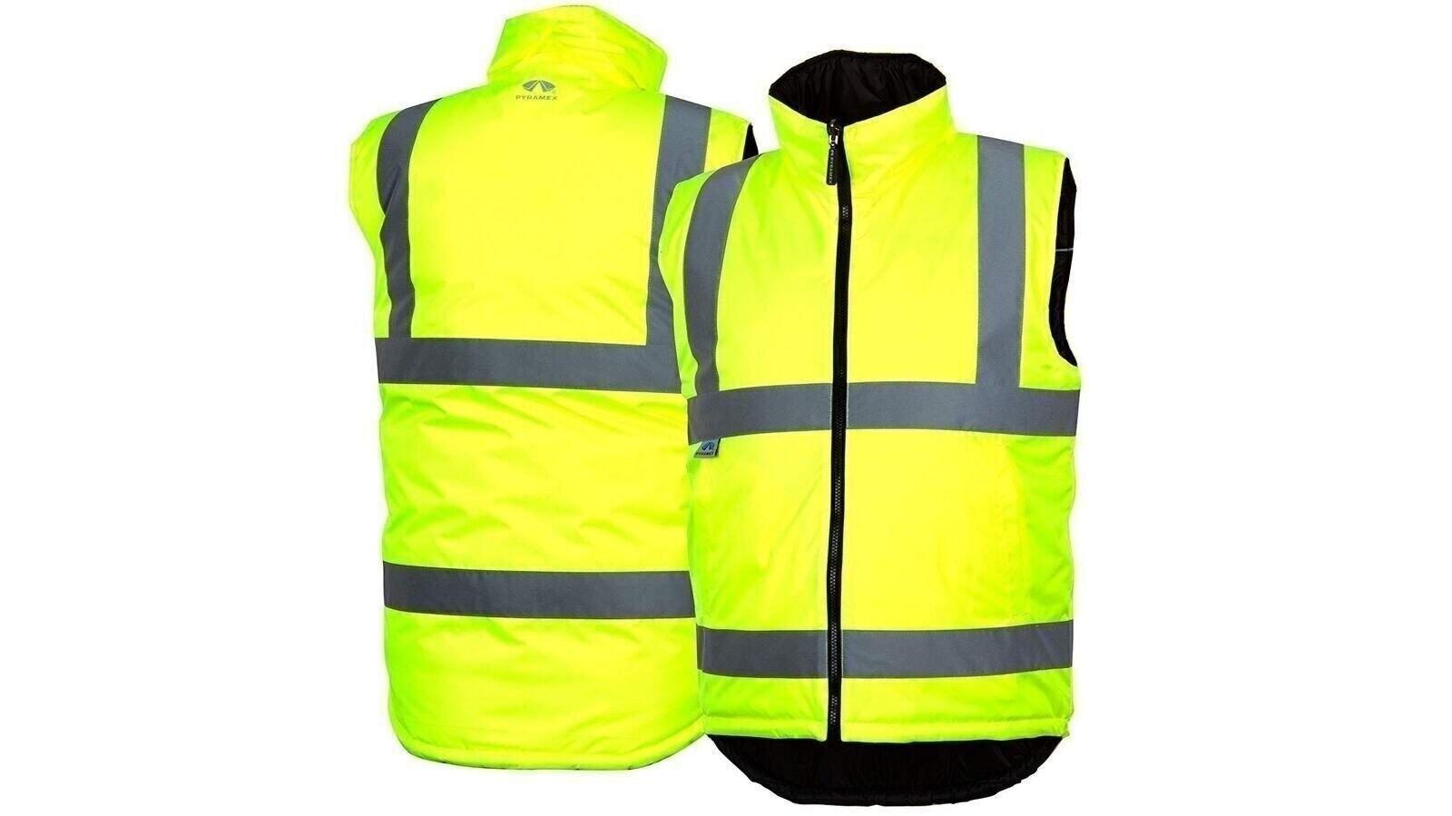 Pyramex RWVZ45 Series Class 2 Hi-Vis Insulated Winter Work Safety Vest