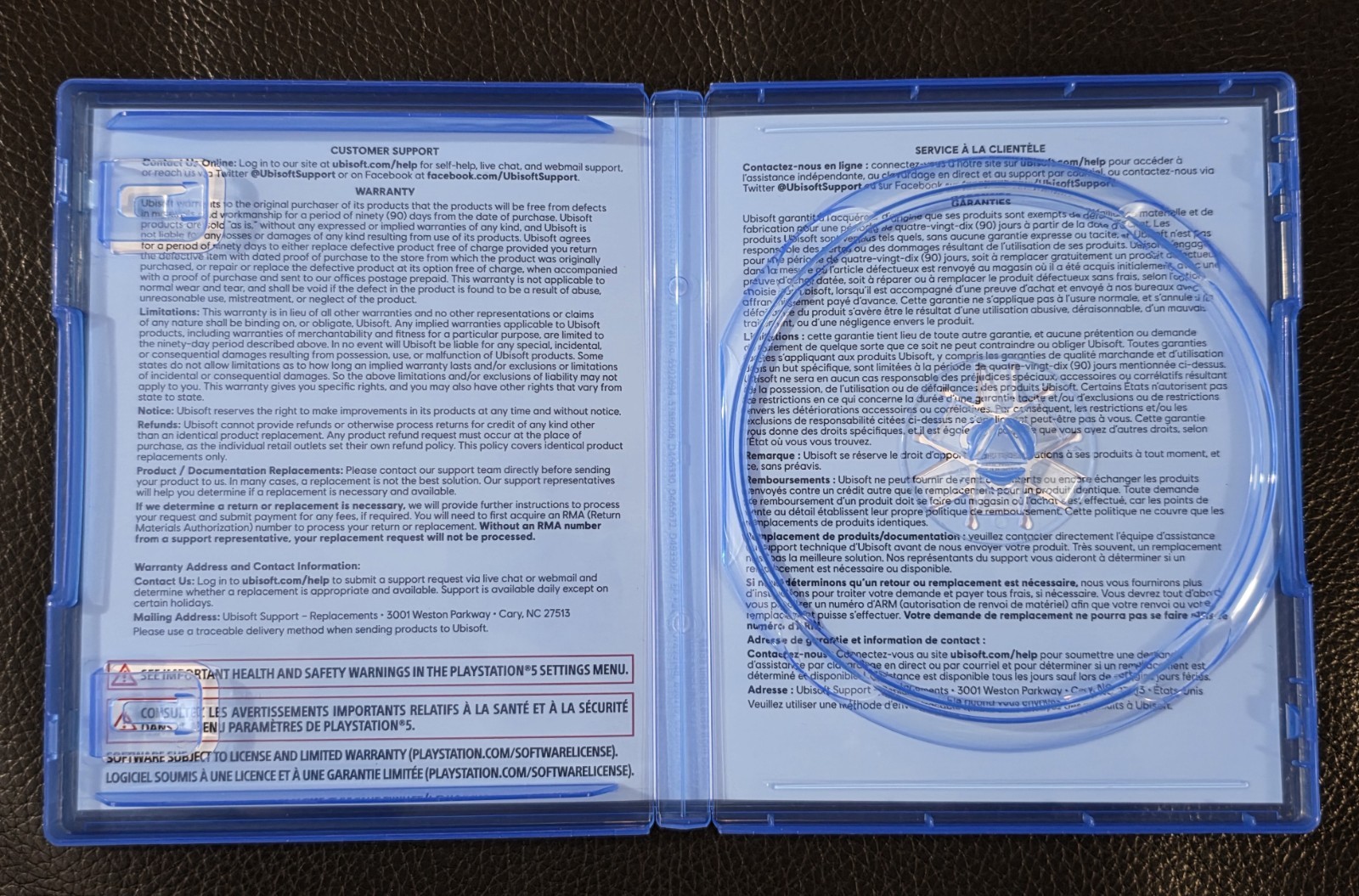 Replacement Case (NO GAME) Assassin's Creed Shadows Special Edit PlayStation PS5