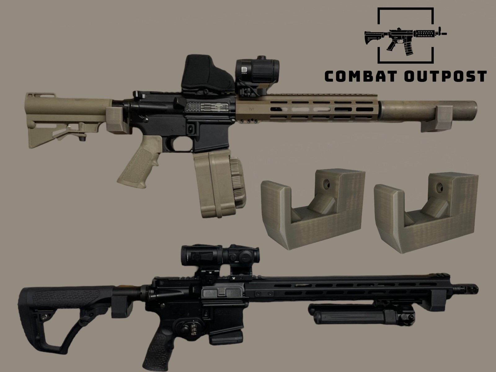 Rifle Wall Mount FDE