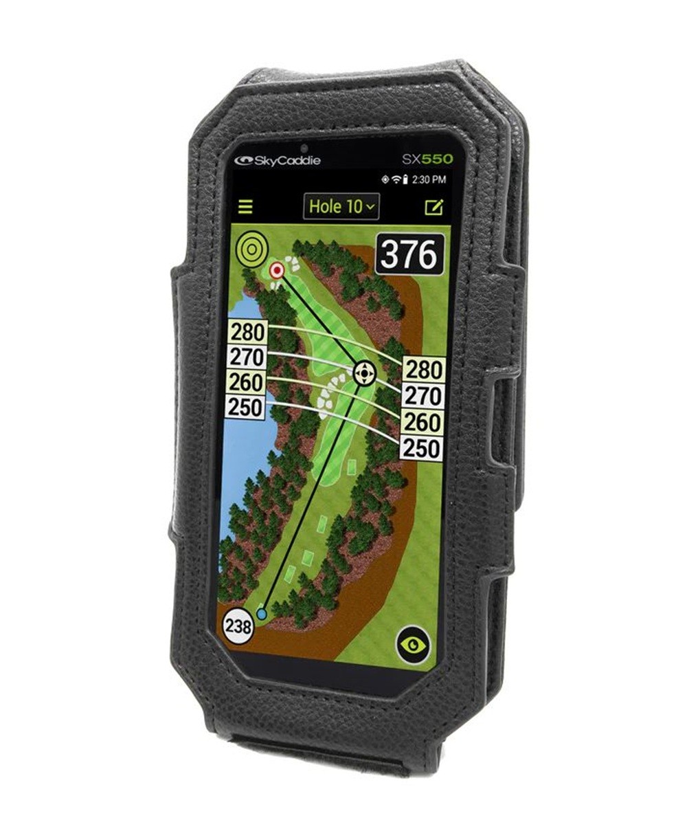 SkyGolf TourBook Holster No Flap with Belt Clip For SkyCaddie PRO 5X/SX500/SX550