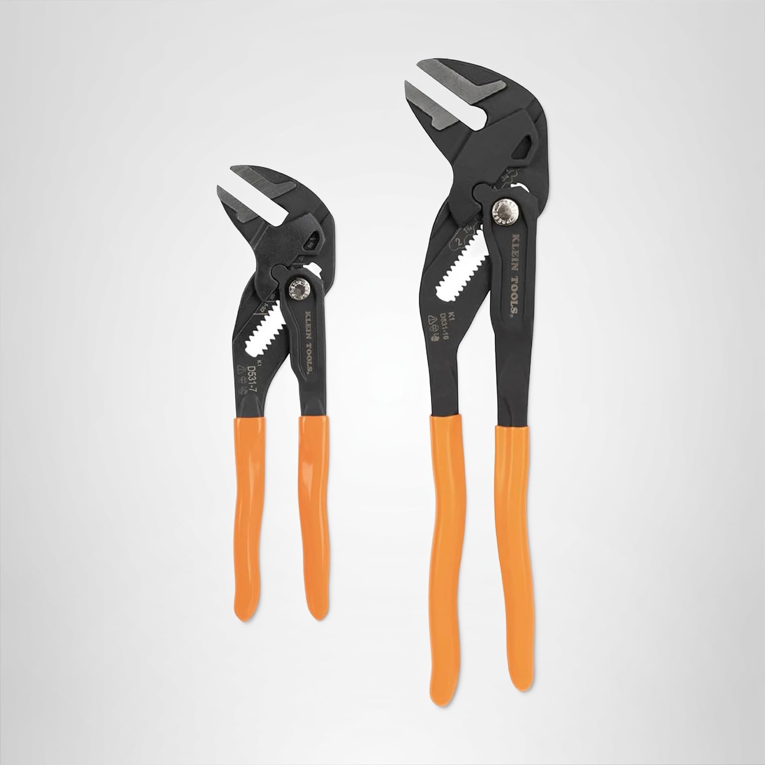KLEIN TOOLS pliers wrench set 7 10 inch