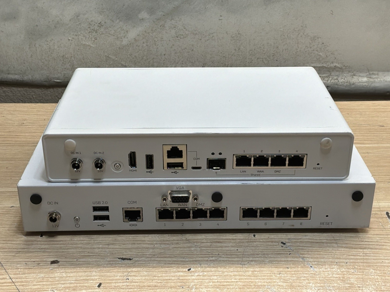 2x Sophos XG 115 /XG125/  Router Firewall - No AC Adapter/JUA3714