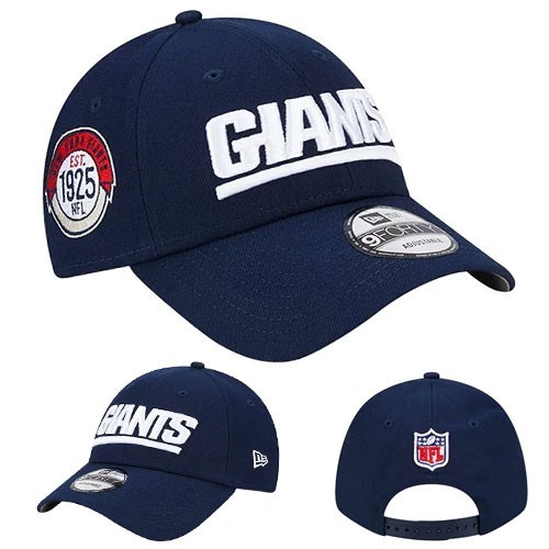 New Era New York Giants 940 Navy Snapback Hat NFL Team 1925 EST  Patch Cap