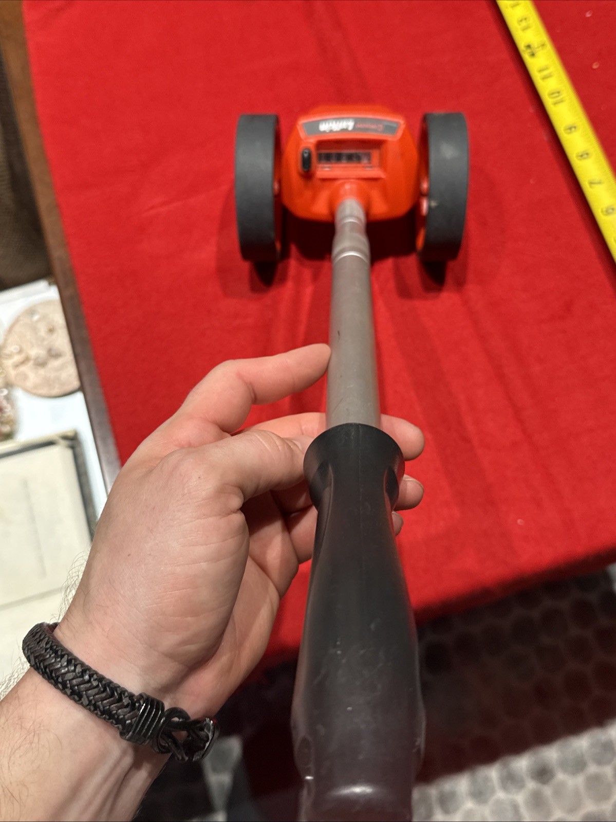 Crescent Lufkin PSMW28CL 4” Compact SAE Dual Rolling Measuring Wheel