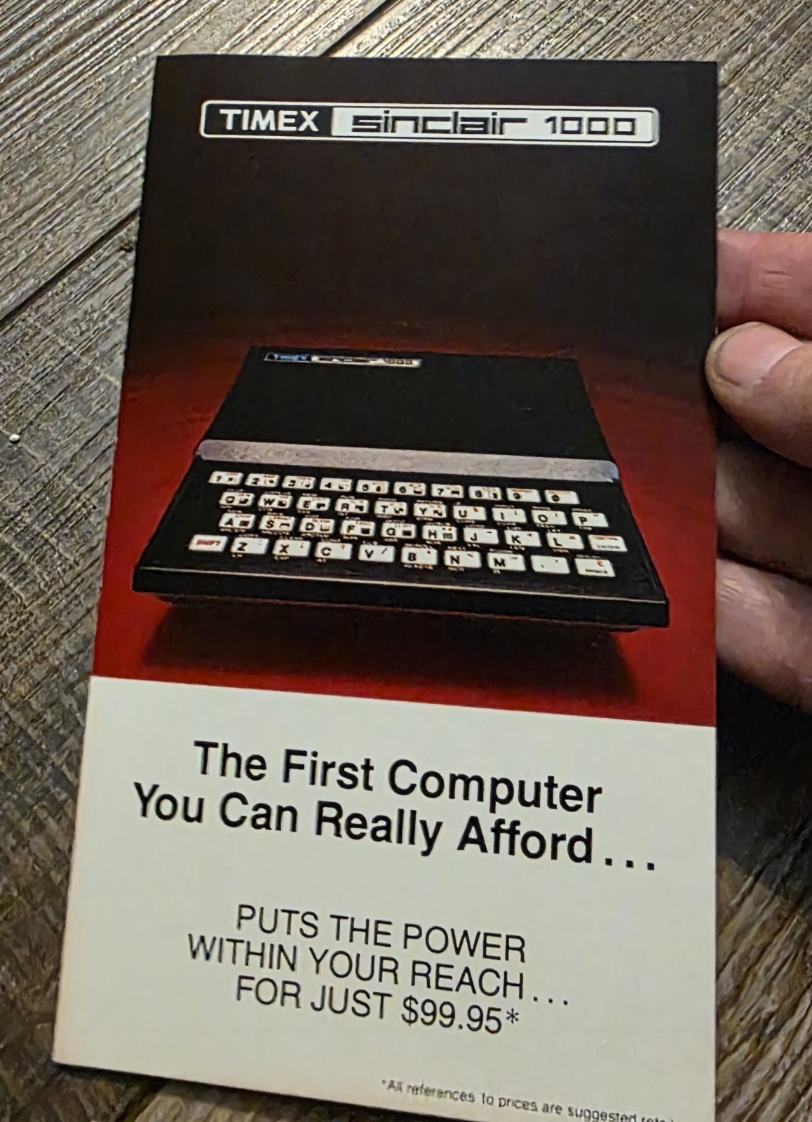 Timex Sinclair 1000 Vintage Personal Computer/ Extra Ram/Checkbook Manager New