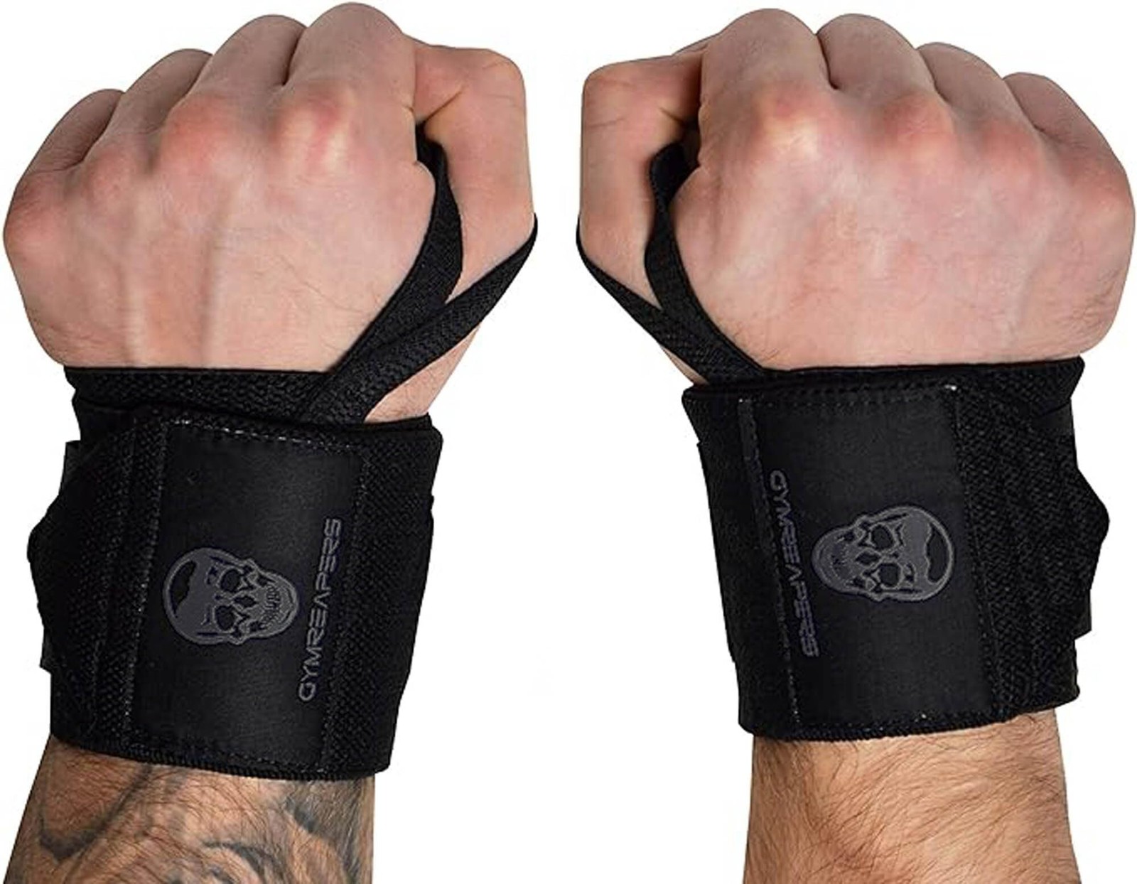 Weightlifting Wrist Wraps (Competition Grade) 18" Professional Quality Wrist ...