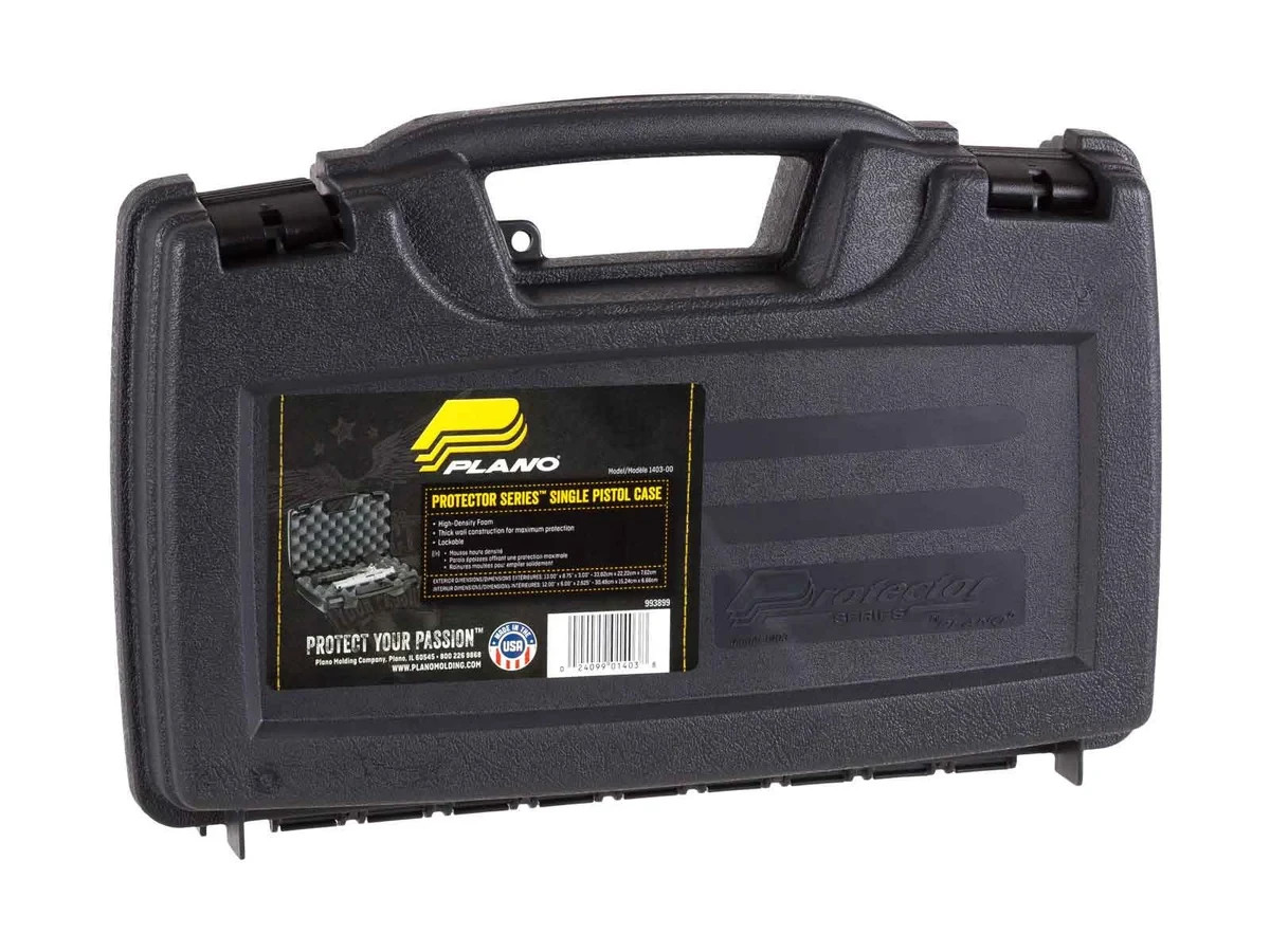 (NEW) Plano Protector Pistol Case - Single
