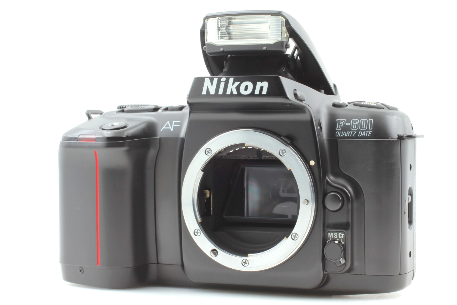 ALL Works [MINT] Nikon F-601 Quartz Date Black AF Film Camera Body from JAPAN