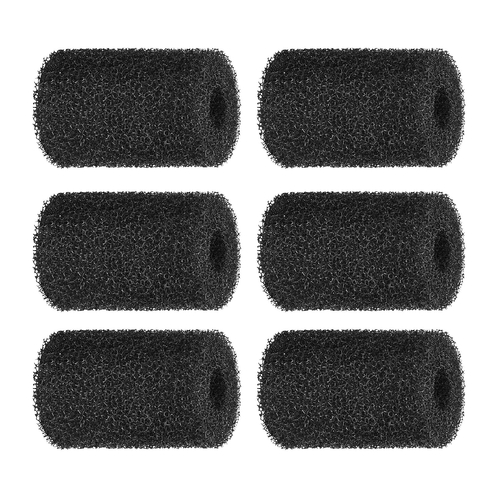 6pcs Sweep Hose Tail Scrubbers Cleaning Sponge For Polaris Pool Cleaner Parts