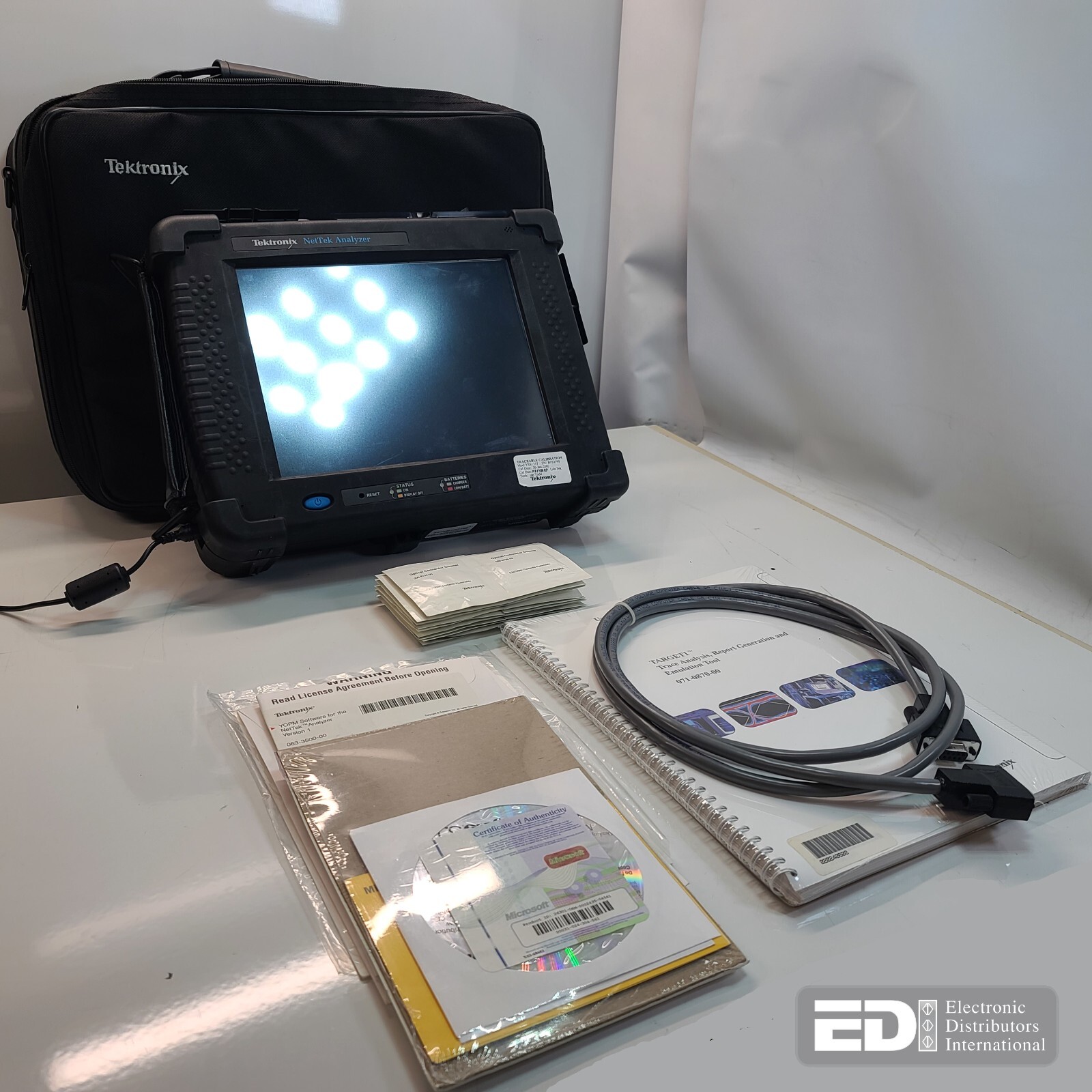 Tektronix NetTek Analyzer Y350  with YOPM200 Optical Power Meter
