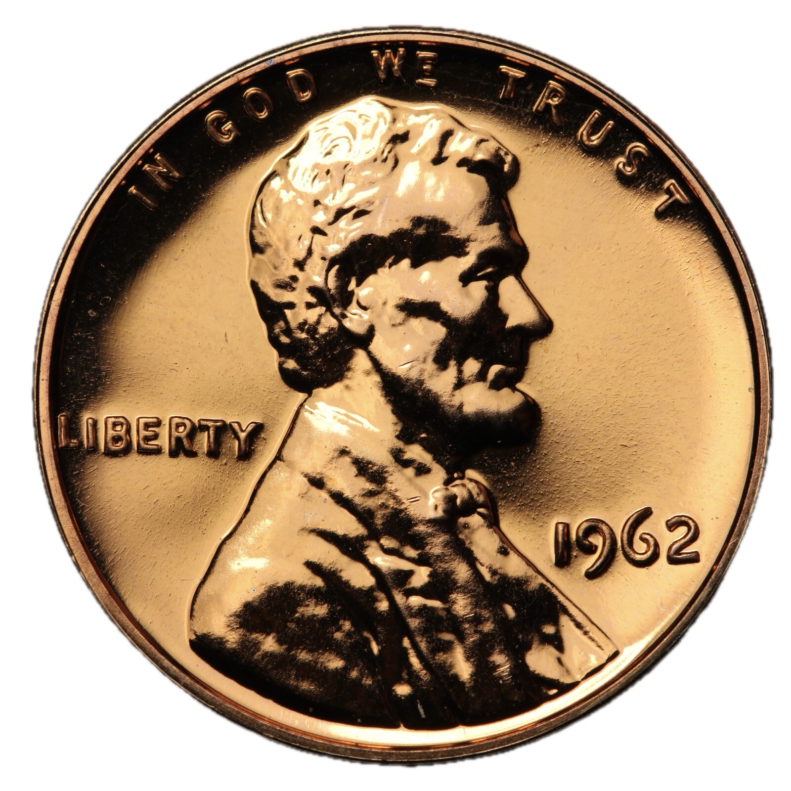 GEM PROOF ULTRA RED 1962 Lincoln Memorial Cent Penny ULTRA NICE COIN!