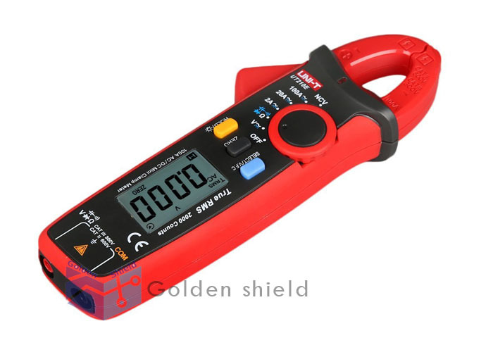 . UT210E Digital Multimeter Handheld Mini Clamp Meter True RMS 2000 Counts