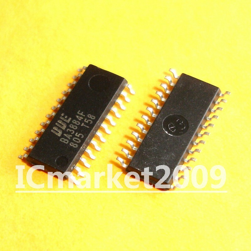 5 PCS BA3884F-E2 SOP-24 BA3884 High-definition Sound Processor Chip IC