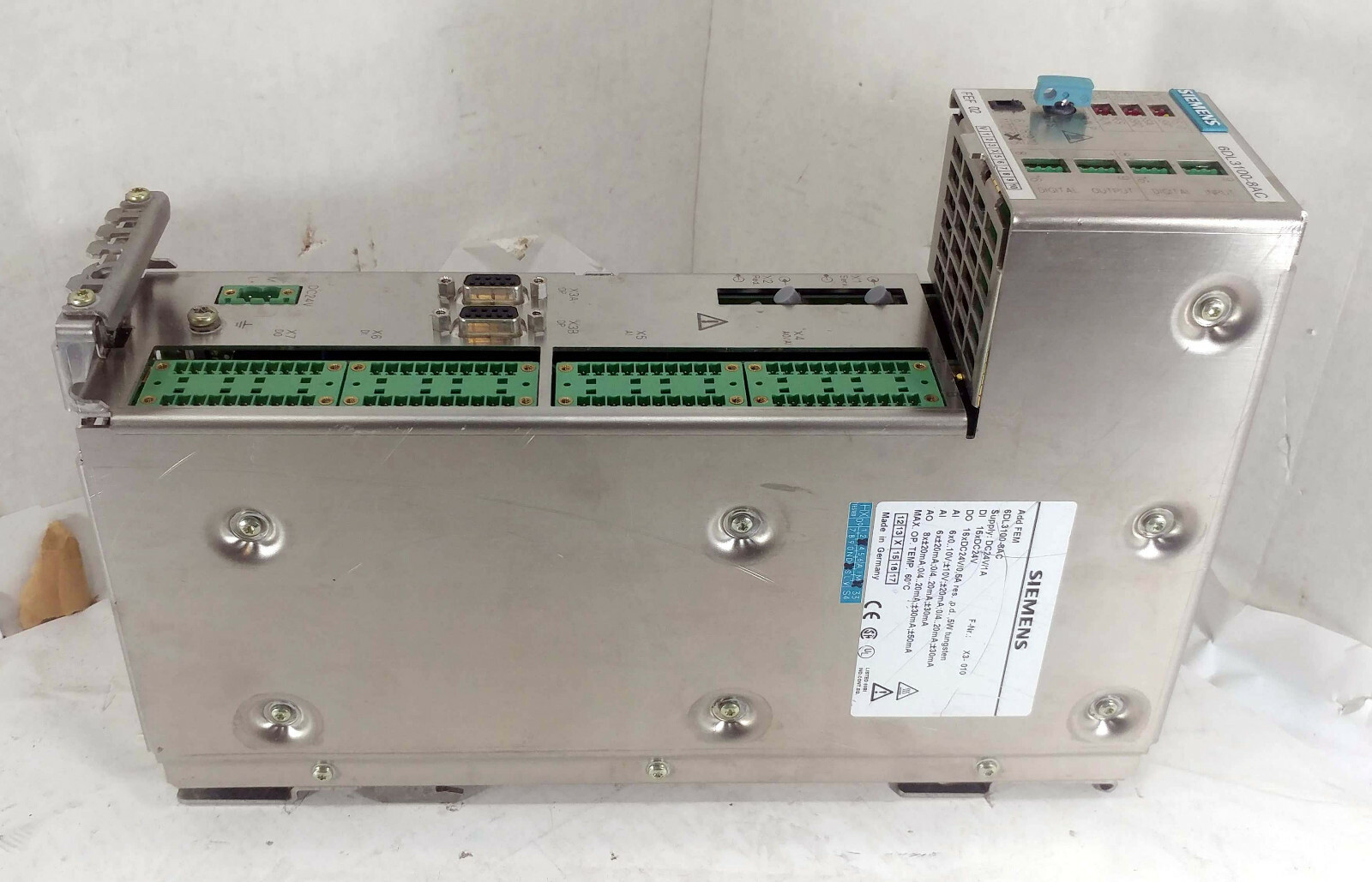 1 USED SIEMENS 6DL3100-8AC ADDFEM (FRONT END MODULE) ***MAKE OFFER***