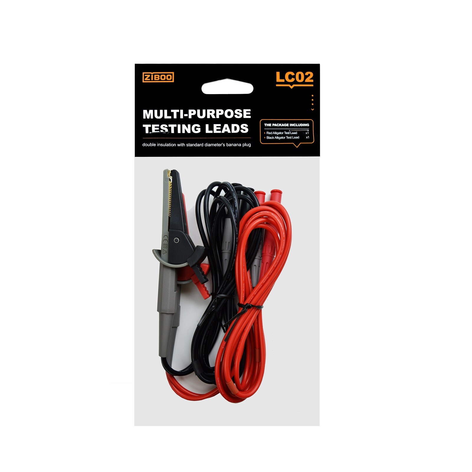 LCR Meter Test Leads Lead Terminal Kelvin Clip Wires for UT612/UT611 ZB-LC02 KD
