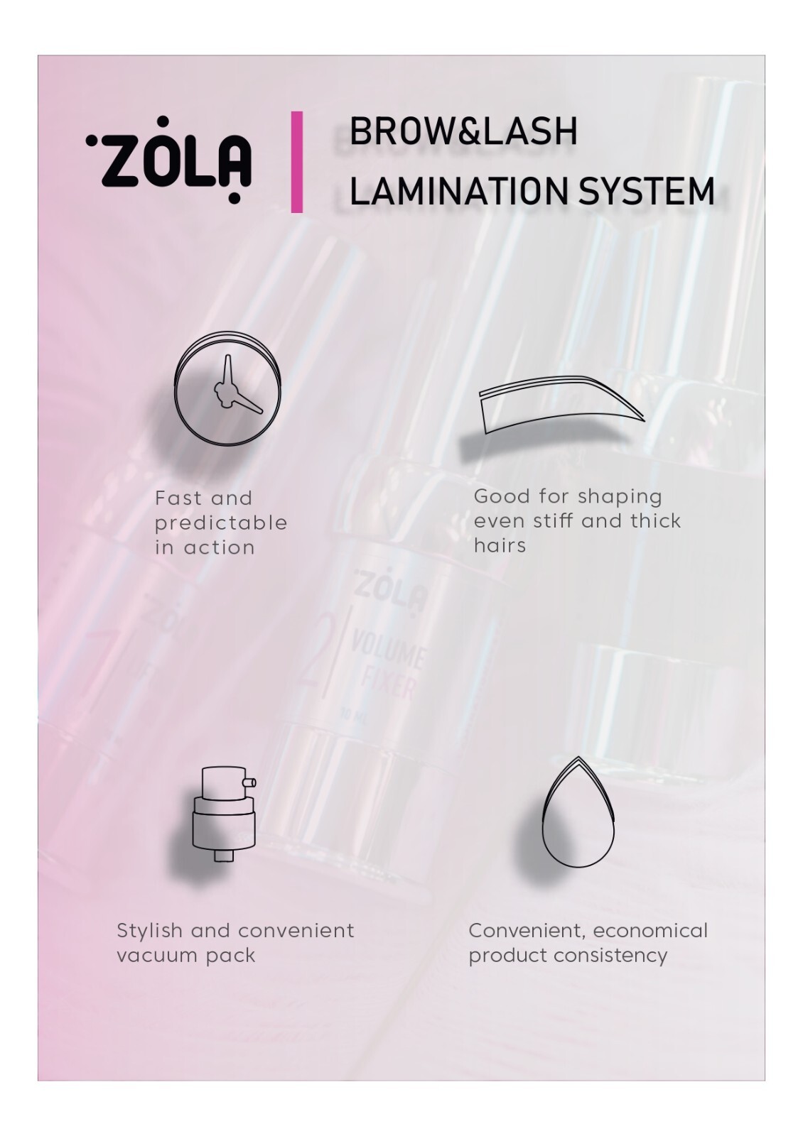 ZOLA BROW&LASH LAMINATION SYSTEM