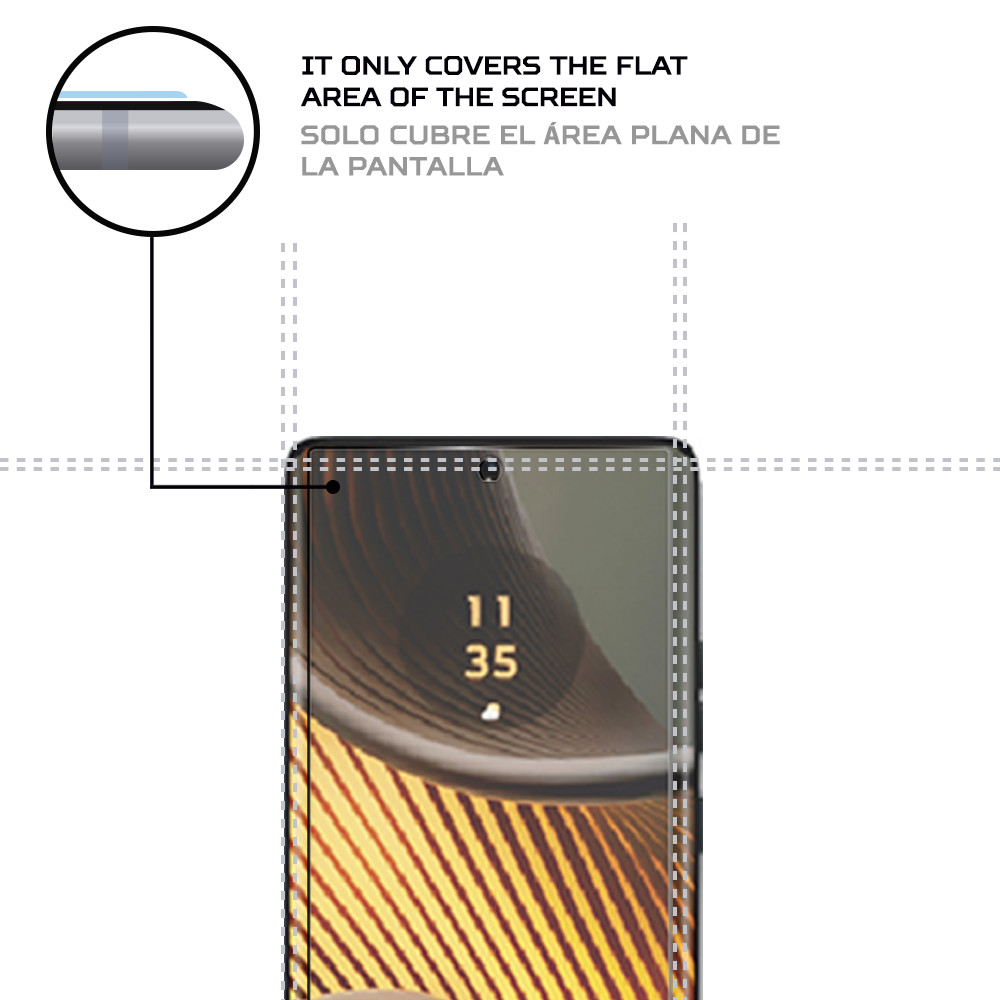 ANTISHOCK Screen protector for Motorola edge 50 ultra