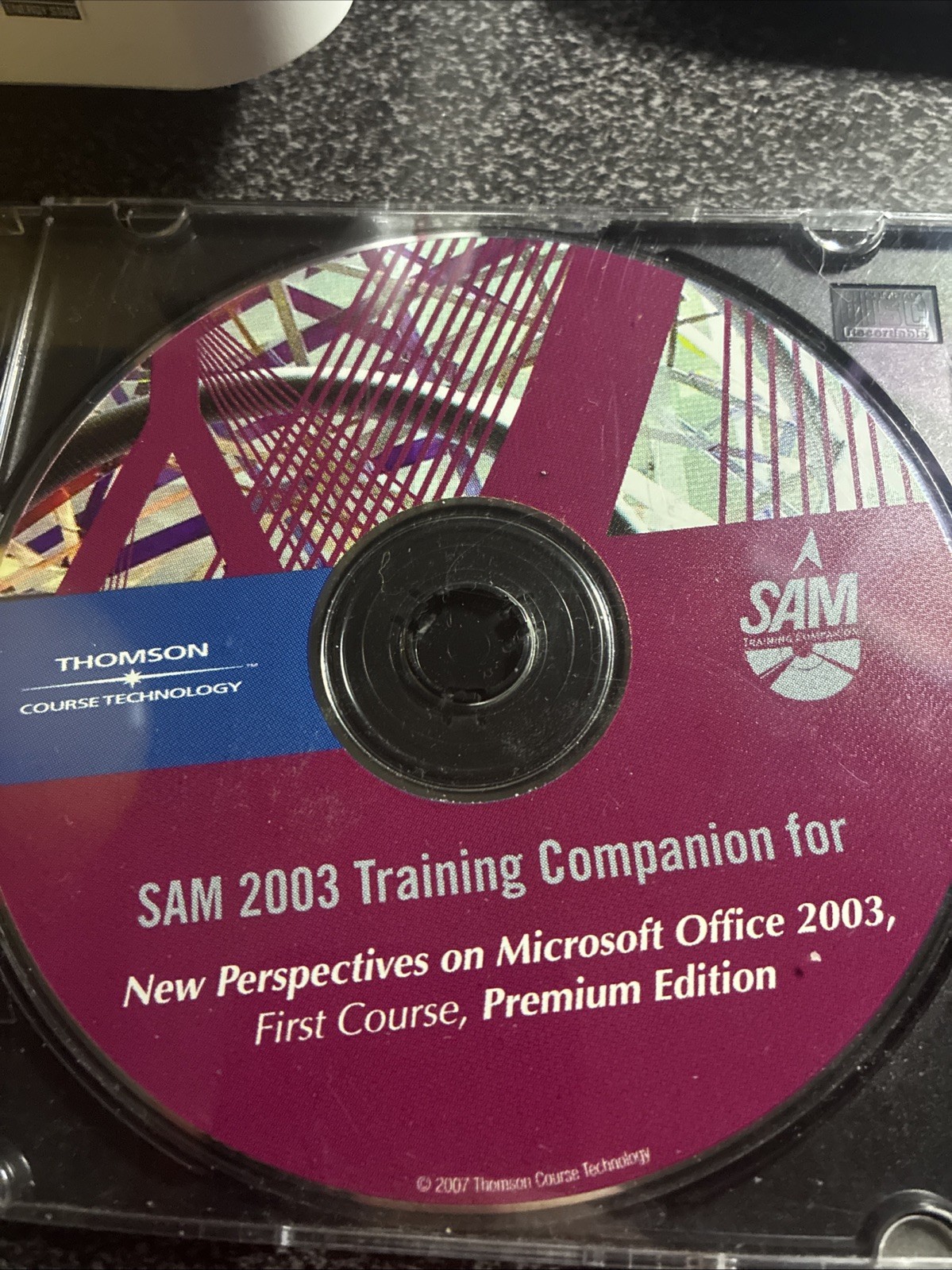 2007 SAM 2003 TRAINING COMPANION FOR MICROSOFT OFFICE 2003 CD