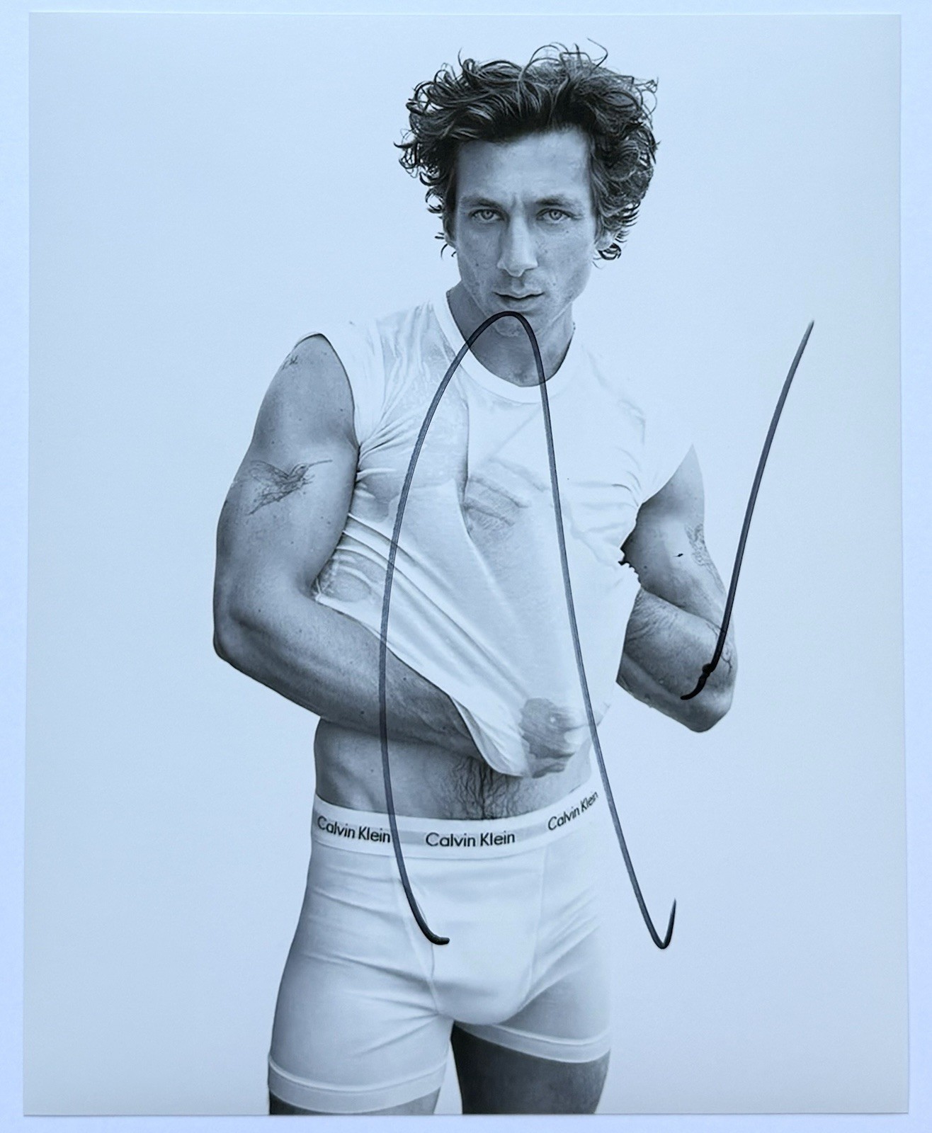 Jeremy Allen White Signed In Person 8x10 Photo - The Bear Shameless Springsteen