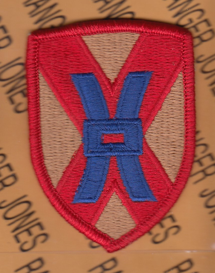 US Army 135th Sustainment Brigade ~3" dress uniform patch m/e