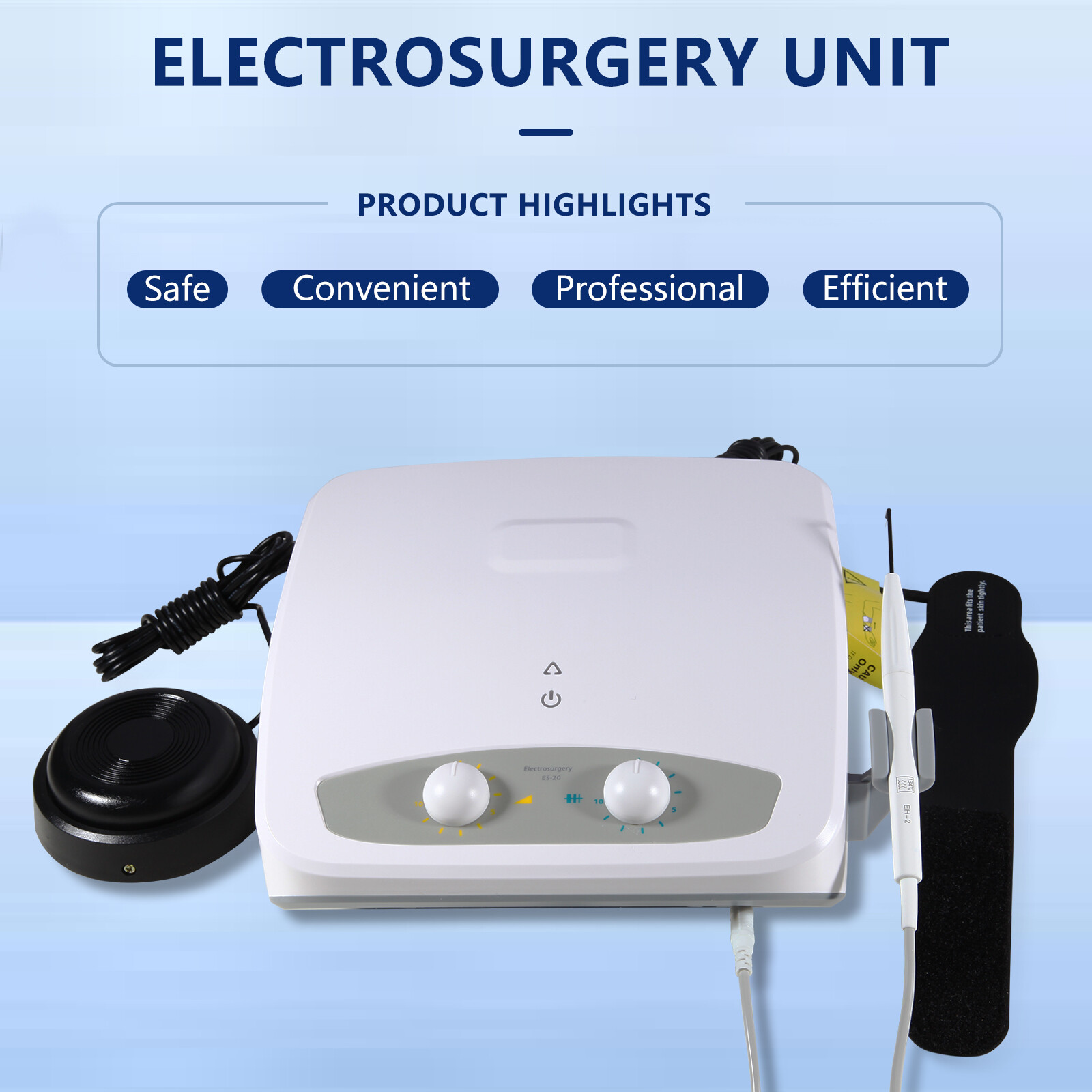 Electrosurgical Generator Cautery Machine Bipolar Monopolar High-Frequency