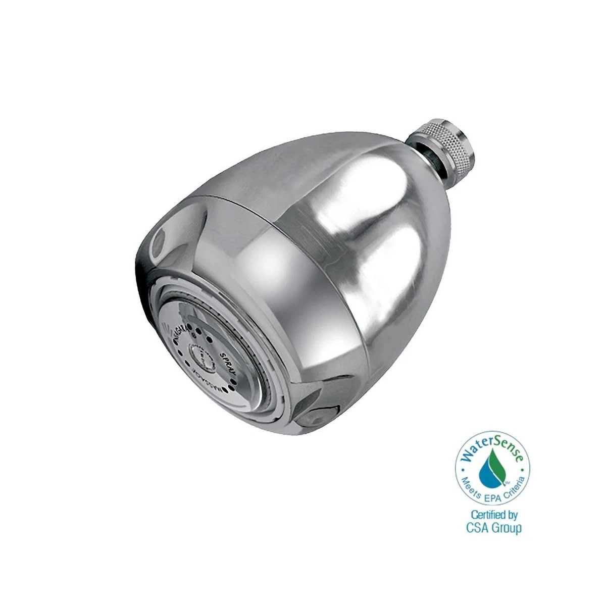 Niagara Conservation N2912 Chrome Earth Spa 1.25 Gpm Multi Function Shower Head