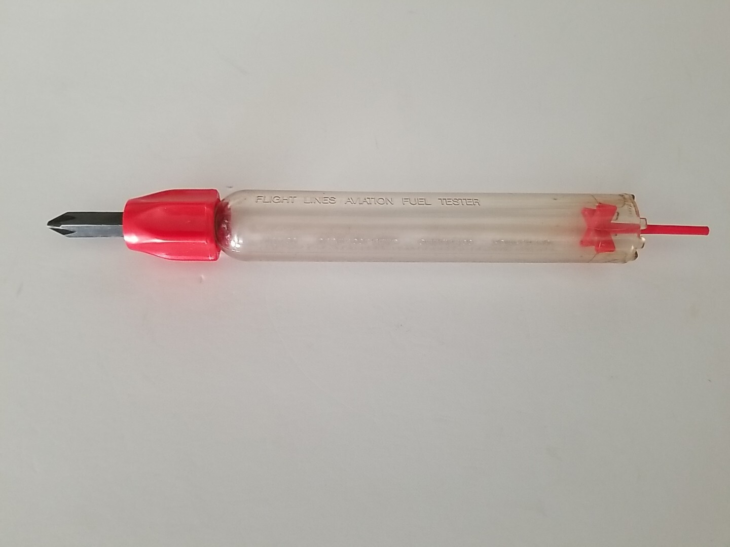 Vintage Flight Lines Aviation Fuel Tester