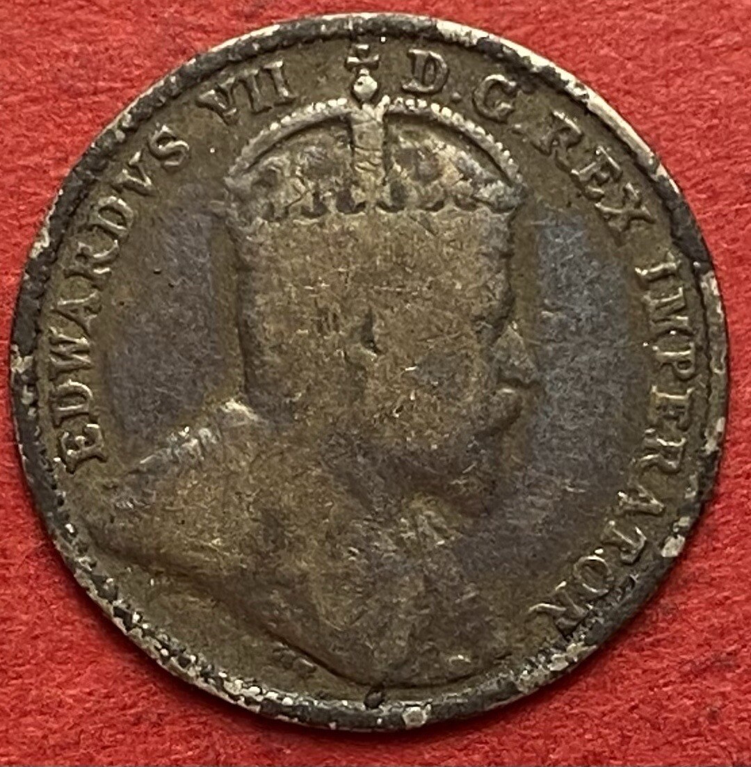 1903H Canada 5 Cents Large H - VG - Lot#7648