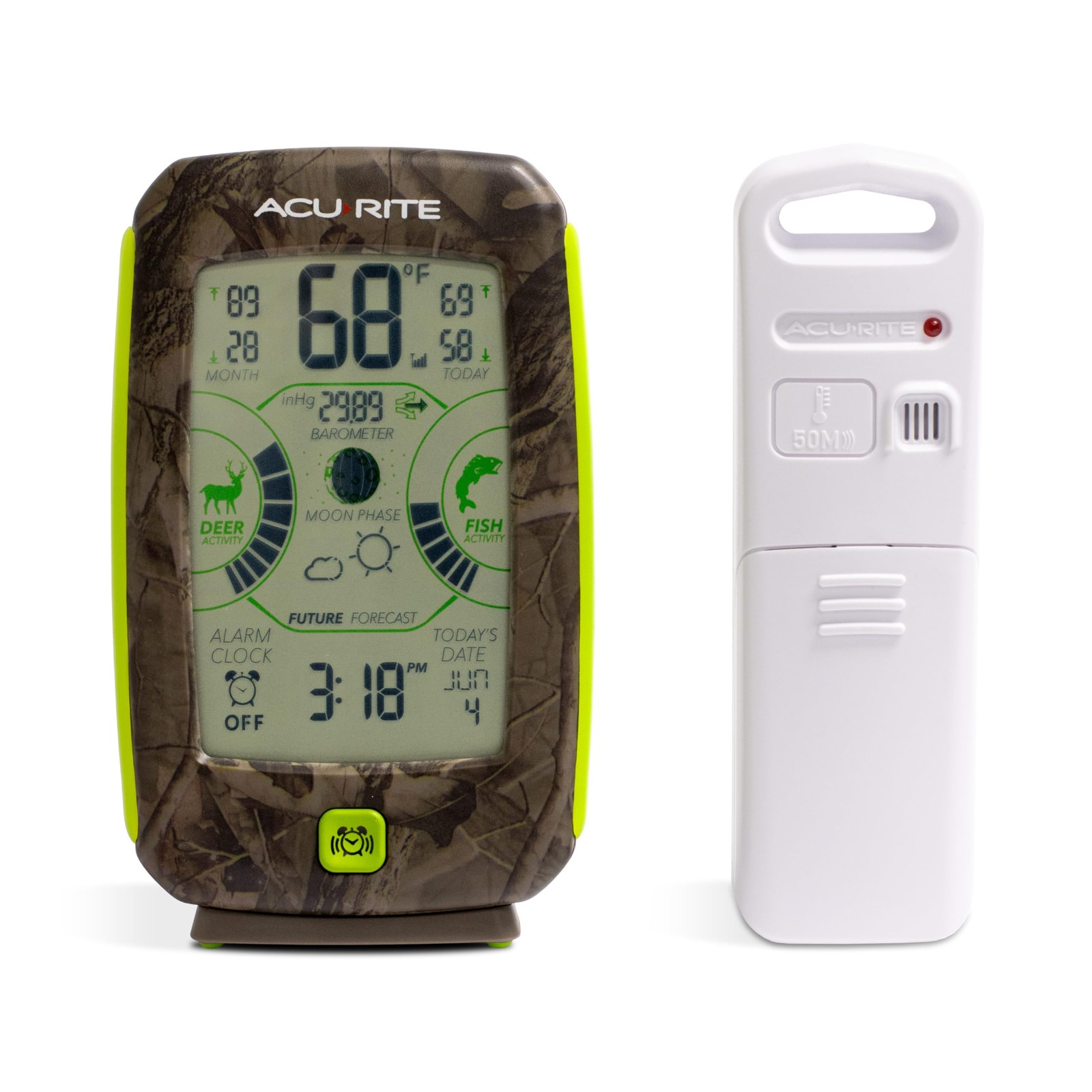 Sportsmanâ€™s Weather Station with Hunting and Fishing Activity Meter (00249)
