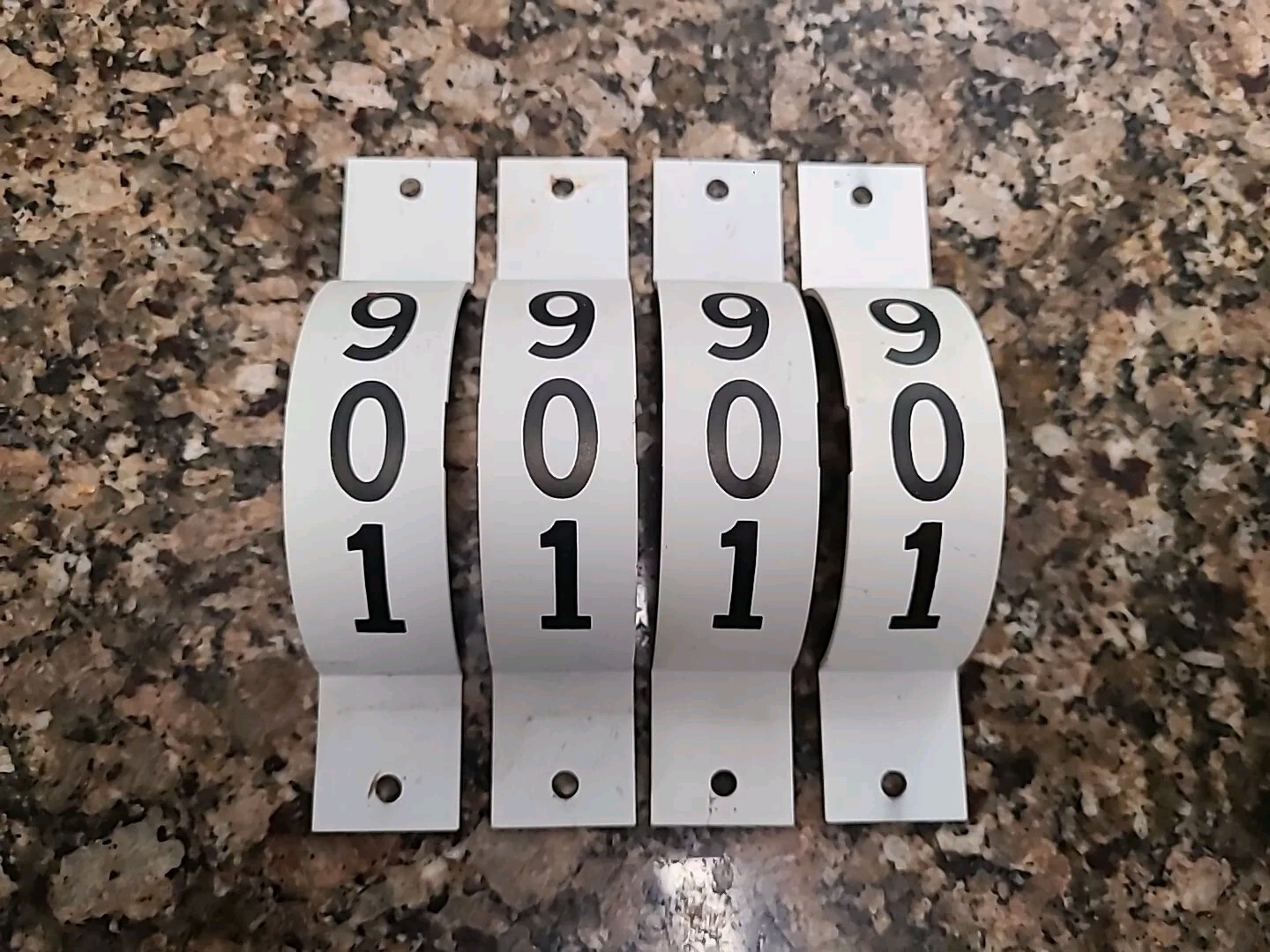 Bally EM Pinball Dummy Score Mounts