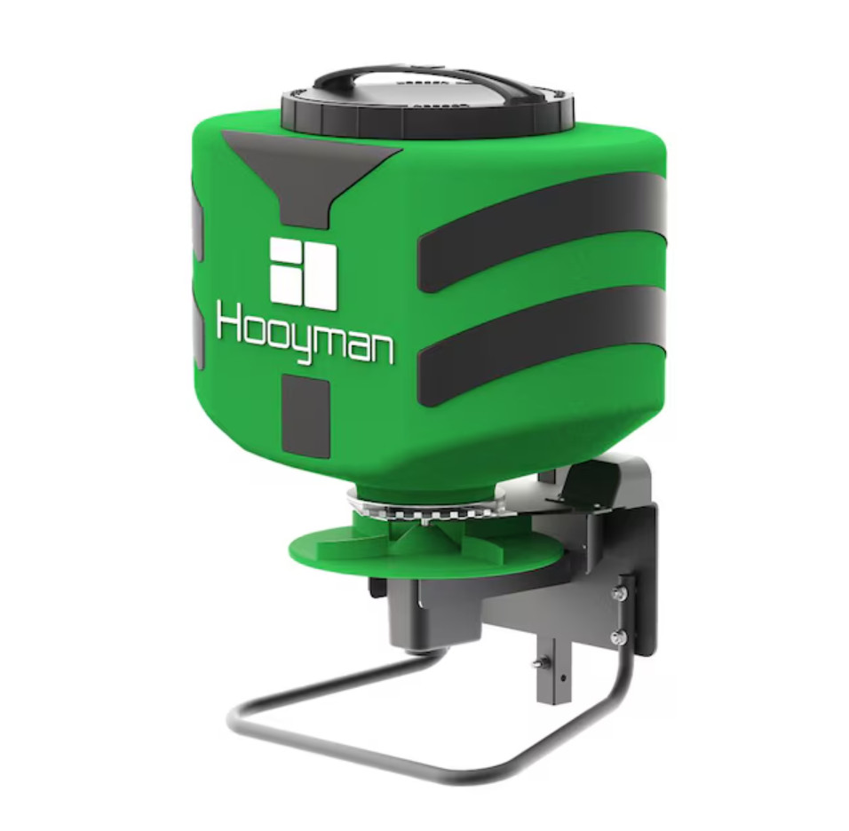 Hooyman 125lb Hitch Mount Spreader ATV UTV Seed Salt Spreader Deal