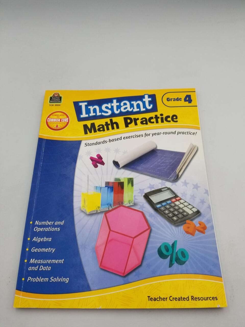 Instant Math Practice, Grade 4